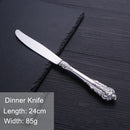Axyaa Western Stainless Steel Cutlery Set - Luxury Tableware Dinnerware
