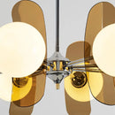 Axyaa Glass Ball Chandelier for Living Room and Dining Table