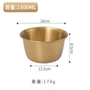 Axyaa Stainless Steel Mixing Bowl Set for Kitchen - Large Capacity Multifunctional Utensils