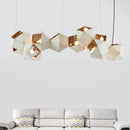 Axyaa Modern Dining Room LED Chandelier Pendant Lamp Home Decor Lighting
