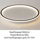 Axyaa Nordic LED Ceiling Chandelier with Remote Control for Bedroom Livingroom Aisle Balcony
