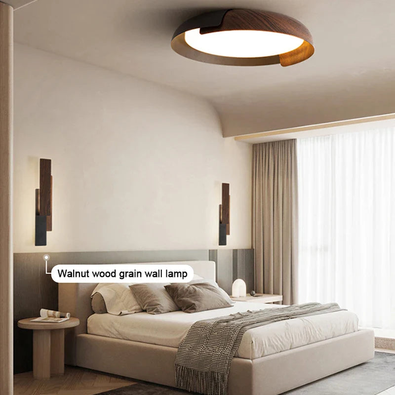 Axyaa Nordic LED Wall Lamp for Home, Bedroom, Living Room, Study - Creative Indoor Lighting