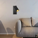 Axyaa Adjustable Angle LED Wall Lamp with Switch, Minimalist Design for Bedroom and Corridor