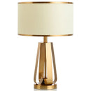 Axyaa Bedside Table Lamp: Modern European Style Light Luxury Desk Lamp for Bedroom