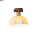 Axyaa LED Ceiling Lights: Modern Nordic Style Aluminum Glass Lamp for Indoor Living Room