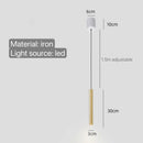Axyaa Minimalist Tube Pendant Lights for Bedroom Dining Living Room Chandelier