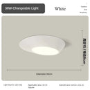 Axyaa Nordic LED Ceiling Lights - White Black Fixtures for Home Decor