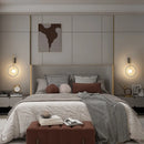 Axyaa Nordic LED Luxury Wall Lamp - Modern Minimalist Bedroom Lighting