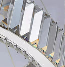 Axyaa Crystal Chandelier for Duplex Architecture Living Room & Stair Lighting