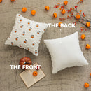 Axyaa Cute Ghost Plush Pillow Cover for Festive Living Room Decor