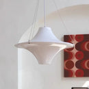 Axyaa Modern Cream Style Acrylic Flying Saucer Chandelier