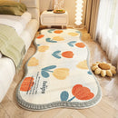 Axyaa Luxe Bedroom Carpet: Soft Fluffy High-End Area Rug for Children's Room
