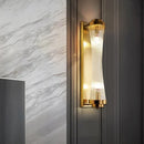 Axyaa Nordic Luxury Crystal LED Wall Lamp for Elegant Living Spaces
