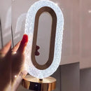 Axyaa Oval LED Desk Lamp - Tricolored Touch Dimmable Light