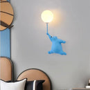 Axyaa White Bear 3D Moon Wall Light for Bedroom Decoration