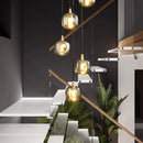 Axyaa Modern Pendant Light Chandelier LED Ceiling Lamp for Indoor Dining Room