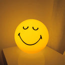 Axyaa Smiling Sphere Lamp: Dimmable USB Rechargeable Night Light
