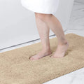 Axyaa Shaggy Soft Bath Rug 60x150 - Absorbent & Non-Slip Large Bathroom Mat