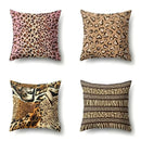 Axyaa Wild Animal Print Pillow Covers - Stylish Cushion Cover for Home Decor