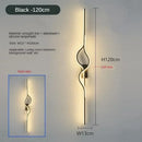 Axyaa Modern Nordic Long Wall Lamp for Bedroom and Living Room