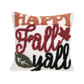 Axyaa Embroidered Pumpkin Fall Pillowcase - Cozy Sofa Cushion Cover