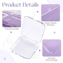 Axyaa Press On Nails Cases | Pink Nail Display Box for DIY Nail Art
