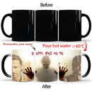 Axyaa Walking Dead Rick Daryl Heat Color Changing Mug