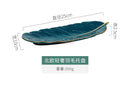 Axyaa Fruit Plate: Art Ceramic Tableware & Dim Sum Plate for High-Level Desserts
