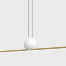 Nordic LED Pendant Light by Axyaa: Modern Minimalist Kitchen Island & Home Decor Lighting