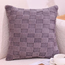 Axyaa Waffle Fabric Plush Pillowcase: Stylish Comfort for Home Decor and Bed Living Room
