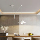 Axyaa Industrial Pulley Pendant Lights for Home Living Dining Kitchen