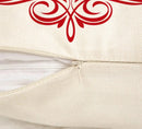 Axyaa Farmhouse Christmas Pillow Covers: Xmas Rustic Throw Cushion Case - 45x45CM
