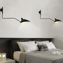 Axyaa Long Arm LED Wall Sconce Lamp with Adjustable Angle