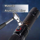 Axya Rechargeable LED Flashlight 6 Lighting Modes Waterproof Tactical Torch