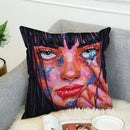 Axyaa Decorative Pillowcase 40x40: Cushion Cover for Home and Car Decor