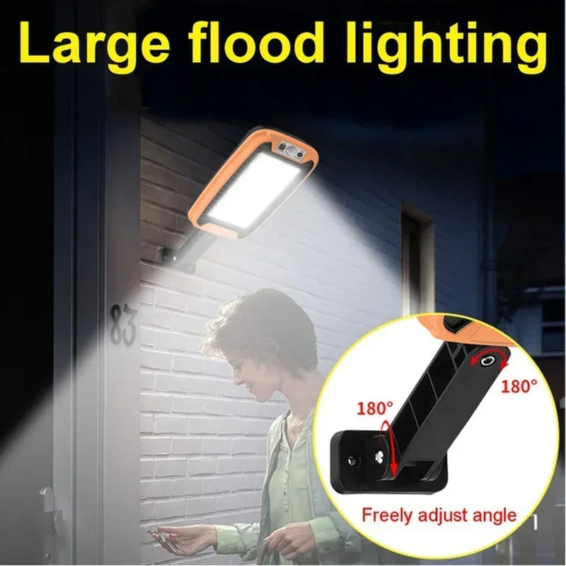 Axyaa Solar Outdoor Street Lights with Remote Control and Motion Sensor