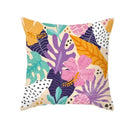 Axyaa Geometric Abstract Print Cushion Cover Tropical Botanical Pillowcase