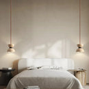 Axyaa Natural Stone LED Chandelier for Home Decor Lighting