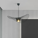 Axyaa Designer Straw Hat Chandelier LED Lighting Fixture for Home & Restaurant