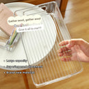 Axyaa Stackable Fridge Food Storage Box: Versatile Kitchen Organizer for Home & Bathroom