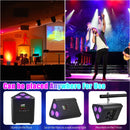 Axyaa 4PCS RGBW LED Par Lights: Remote Control, DMX, Stage Effect Lighting