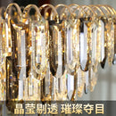 Axyaa Luxury Crystal Chandelier Pendant Lights Modern Design Indoor Ceiling Lamp