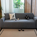 Axyaa Elastic Bubble Cloth Sofa Cover | Full Wrap | Modern Cream Series