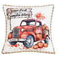 Pumpkin Lace Pumpkin Pillowcase Sofa Hold Halloween Cushion Cover Retro Home Decor
