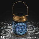 Axyaa Solar Snail Outdoor Hanging Light
