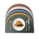 Axyaa Heat Resistant Non-Slip Placemats | Washable Kitchen Table Mats