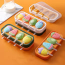 Axyaa Ice Cream Silicone Popsicle Molds - Large Capacity Homemade Tray