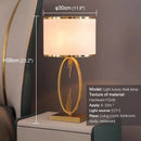 Axyaa Modern LED Table Lamp: Creative Nordic Design for Home Living Room, Bedroom, Bedside