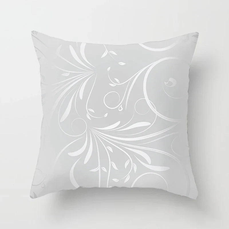 Axyaa Pink Geometric Print Decor Pillow Cover for Modern Luxury Home