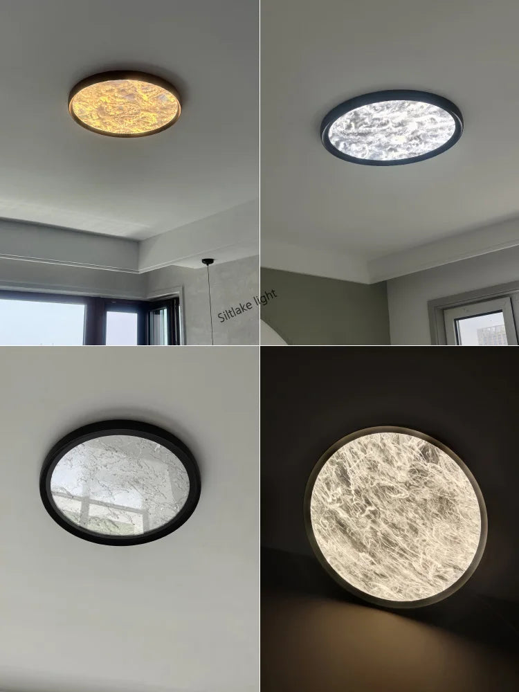 Axyaa Cloud Mist Ceiling Lamp | Modern Minimalist Ultra-thin Design